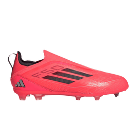 adidas F50 Pro Laceless FG Turbo Aurora Black Platinum Metallic (GS)
