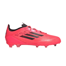 Load image into Gallery viewer, adidas F50 Pro FG Turbo Aurora Black Platinum Metallic (GS)