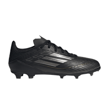 Load image into Gallery viewer, adidas F50 League Multi-Ground Core Black Iron Metallic Gold Metallic (GS)