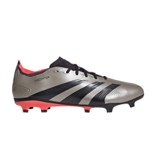 Load image into Gallery viewer, adidas Predator League FG Platinum Metallic Aurora Black Turbo