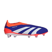 Load image into Gallery viewer, adidas Predator Elite Laceless FG Lucid Blue Cloud White Solar Red