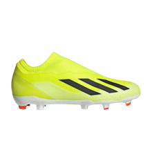 Load image into Gallery viewer, adidas Crazyfast League Laceless FG Team Solar Yellow Core Black Cloud White