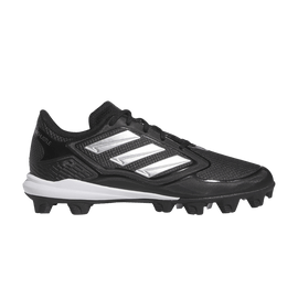 adidas Purehustle 3 MD Core Black Silver Metallic (Women's)