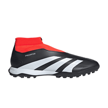 Load image into Gallery viewer, adidas Predator 24 League Laceless Turf Core Black Cloud White Solar Red