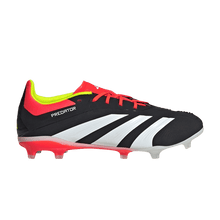 Load image into Gallery viewer, adidas Predator 24 Elite FG Core Black Cloud White Solar Red (GS)