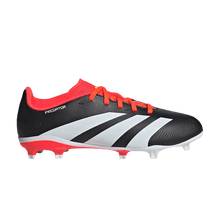 Load image into Gallery viewer, adidas Predator 24 League FG Core Black Cloud White Solar Red (GS)