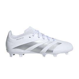 adidas Predator 24 League FG Cloud White Silver Metallic (GS)