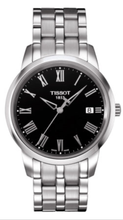 Load image into Gallery viewer, Tissot T Classic Dream Black Dial Silver Steel Strap Watch for Men - T033.410.11.053.01