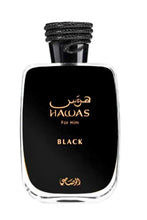 Load image into Gallery viewer, Rasasi Hawas Black for Him Eau de parfum 3.4oz 100ML Men