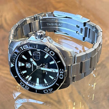Load image into Gallery viewer, Tag Heuer Aquaracer Black Dial Watch for Men - WAY211A.BA0928