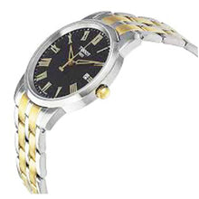 Load image into Gallery viewer, Tissot T Classic Dream Black Dial Two Tone Steel Strap Watch for Men - T033.410.22.053.01