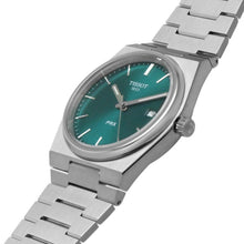 Load image into Gallery viewer, Tissot PRX Green Dial Silver Steel Strap Watch For Men - T137.410.11.091.00
