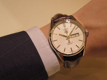 Load image into Gallery viewer, Tag Heuer Carrera Silver Dial Watch for Men - WAR201B.FC6291