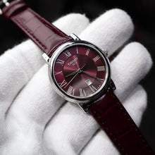 Load image into Gallery viewer, Tissot Carson Premium Lady Maroon Dial Maroon Leather Strap Watch For Women - T122.210.16.373.00