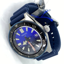 Load image into Gallery viewer, Seiko Prospex PADI Special Edition Divers 200M Blue Dial Blue Rubber Strap Watch For Men - SPB071J1