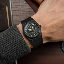Load image into Gallery viewer, Tissot PRX Powermatic 80 Carbon Black Dial Black Rubber Strap Watch for Men - T137.907.97.201.00