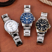 Load image into Gallery viewer, Tissot Seastar 1000 Lady Blue Dial Silver Steel Strap Watch For Women - T120.210.11.041.00