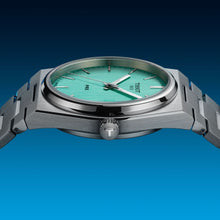 Load image into Gallery viewer, Tissot PRX Powermatic 80 Light Green Dial Silver Steel Strap Watch for Men - T137.207.11.091.01