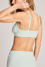 Load image into Gallery viewer, Waffle Knit Lounge Bralette in Mist