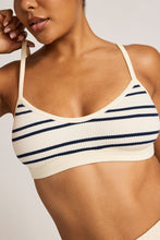 Load image into Gallery viewer, Waffle Knit Lounge Bralette in Sailor