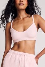 Load image into Gallery viewer, Waffle Knit Lounge Bralette in Shell