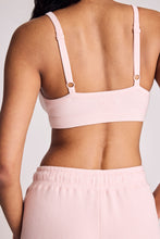 Load image into Gallery viewer, Waffle Knit Lounge Bralette in Shell