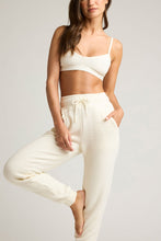 Load image into Gallery viewer, Waffle Knit Lounge Bralette in Cream