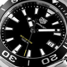Load image into Gallery viewer, Tag Heuer Aquaracer Black Dial Watch for Men - WAY111A.BA0928