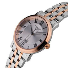 Load image into Gallery viewer, Tissot Carson Premium White Dial Two Tone Steel Strap Watch For Men - T122.410.22.033.00