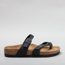 Load image into Gallery viewer, BIRKENSTOCK - MAYARI 171481 - BLACK OILED LEATHER