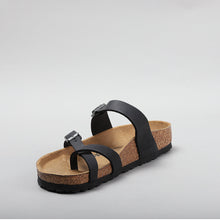 Load image into Gallery viewer, BIRKENSTOCK - MAYARI 171481 - BLACK OILED LEATHER