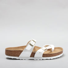 Load image into Gallery viewer, BIRKENSTOCK - MAYARI BF - PATENT WHITE