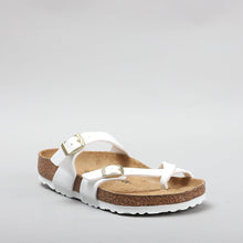 Load image into Gallery viewer, BIRKENSTOCK - MAYARI BF - PATENT WHITE