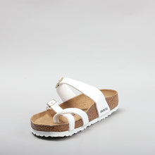Load image into Gallery viewer, BIRKENSTOCK - MAYARI BF - PATENT WHITE