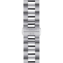 Load image into Gallery viewer, Tissot Gentleman Powermatic 80 Silicium Silver Dial Silver Steel Strap Watch For Men - T127.407.11.031.00