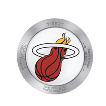 Load image into Gallery viewer, Tissot Quickster Chronograph NBA Miami Heat Edition White Dial Two Tone NATO Strap Watch for Men - T095.417.17.037.08