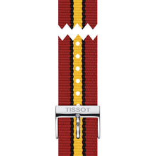 Load image into Gallery viewer, Tissot Quickster Chronograph NBA Miami Heat Edition White Dial Two Tone NATO Strap Watch for Men - T095.417.17.037.08