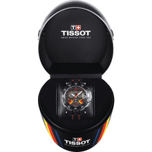 Load image into Gallery viewer, Tissot T Race Chronograph Stefan Bradl Special Edition Black Dial Black Rubber Strap Watch for Men - T092.417.27.057.02