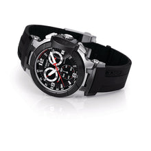 Load image into Gallery viewer, Tissot T Race Chronograph Black Dial Black Rubber Strap Watch for Men - T048.417.27.057.00