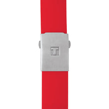 Load image into Gallery viewer, Tissot T Race Chronograph Black Dial Red Rubber Strap Watch for Men - T048.417.27.057.01