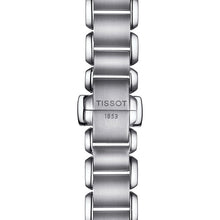 Load image into Gallery viewer, Tissot T Wave Diamonds Mother of Pearl Dial Silver Steel Strap Watch for Women - T02.1.285.74