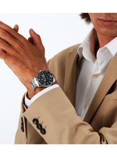Load image into Gallery viewer, Maserati Competizione Automatic Black Dial Silver Steel Strap Watch For Men - R8823100002