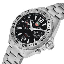 Load image into Gallery viewer, Tag Heuer Formula 1 Black Dial Silver Steel Strap Watch for Men - WAZ111A.BA0875