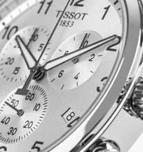 Load image into Gallery viewer, Tissot Chrono XL Classic Silver Dial Silver Steel Strap Watch For Men - T116.617.11.037.00