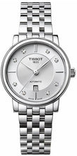Load image into Gallery viewer, Tissot Carson Premium Automatic Lady Diamonds Silver Dial Silver Steel Strap Watch for Women - T122.207.11.036.00