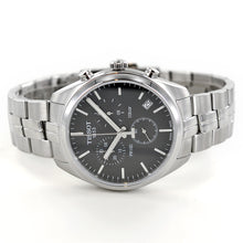 Load image into Gallery viewer, Tissot T Classic PR 100 Chronograph Black Dial Silver Steel Strap Watch for Men - T101.417.11.051.00