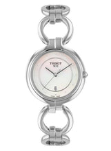 Load image into Gallery viewer, Tissot T Trend Flamingo Mother of Pearl Dial Silver Steel Strap Watch for Women - T094.210.11.116.00