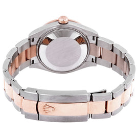 Rolex Datejust 41 Everose Gold Fluted Bezel Men's Watch 126331-0013