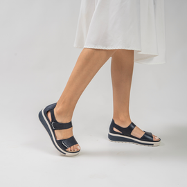 NAKED ARCHES Happy - Navy/Silver