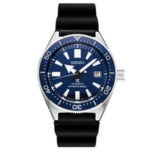 Load image into Gallery viewer, Seiko Prospex Analogue Automatic Diver Blue Dial Black Rubber Strap Watch For Men - SPB053J1